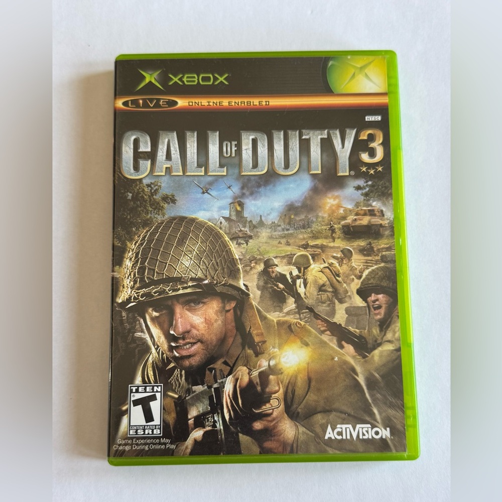 Call Of Duty 3 / Microsoft Xbox / 2006 / Complete